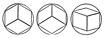 Figs. 115-117. Perspectives of Cubes