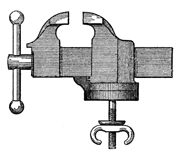 Woodworking bench vise drawings with dimensions PDF Free Download